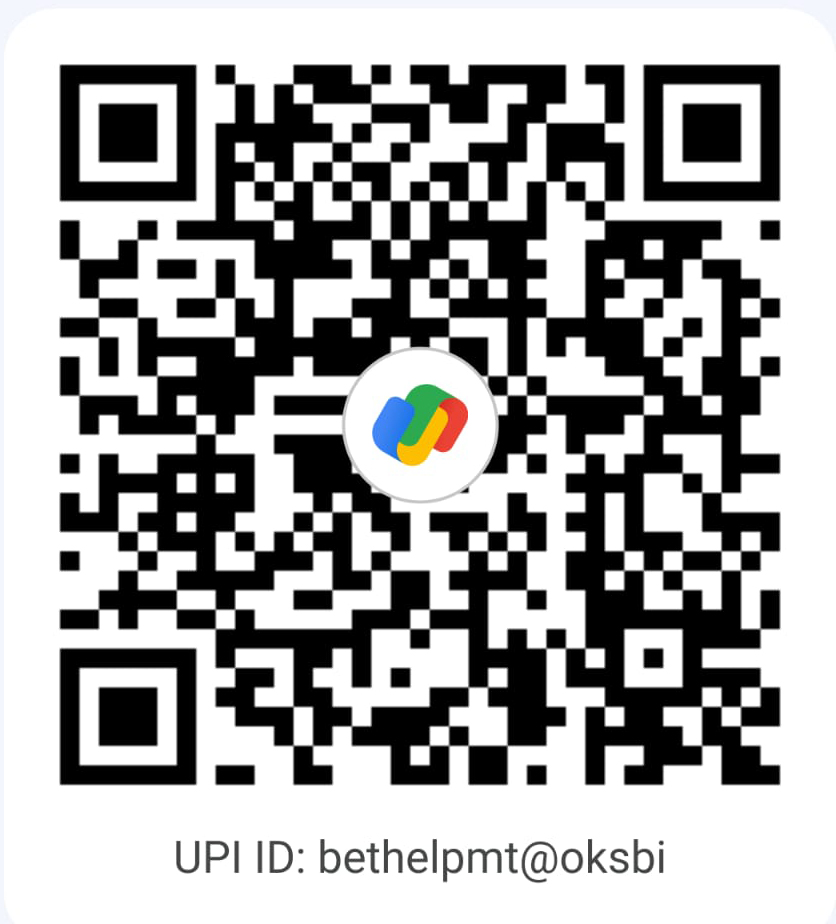 Bethel Prophetic Trust UPI QR Code